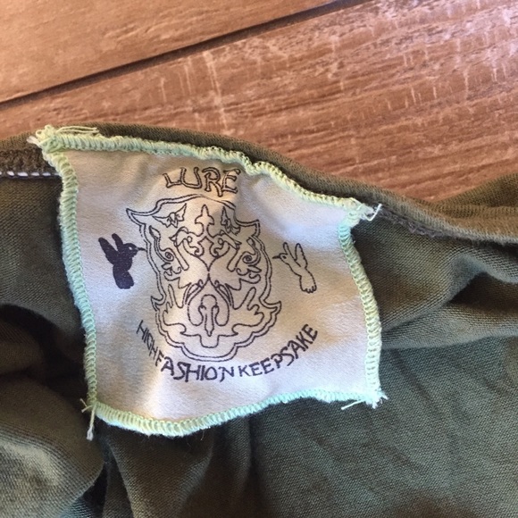 SOLD        Lure Keepsake Green Boho Maxi Dress - Picture 5 of 8